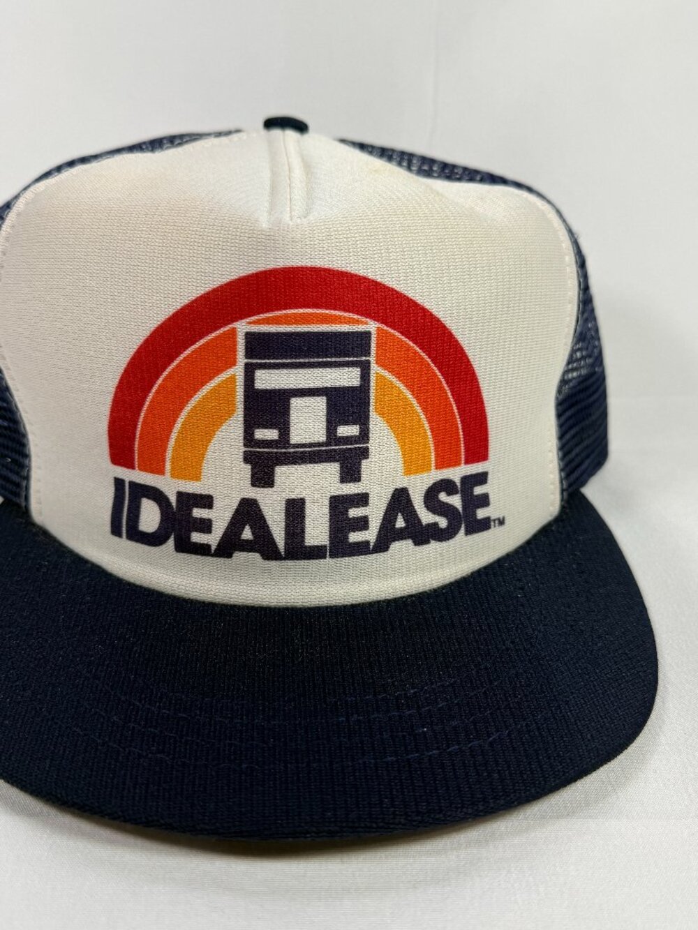 Vintage Idealease Truck Leasing Snapback Cap Vintage Mesh Hat